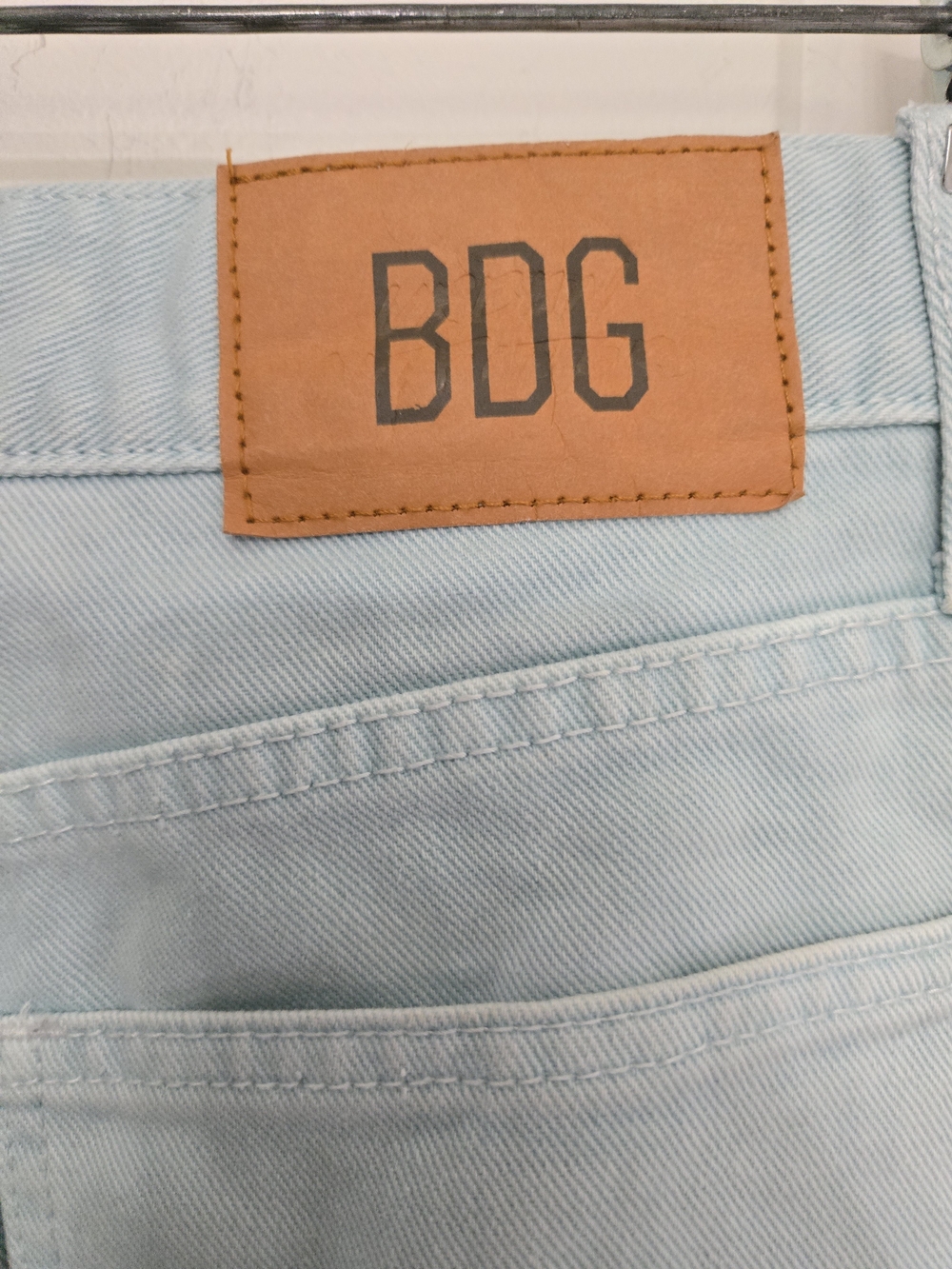 BDG Pastel Blue High-Rise Baggy Denim Jeans